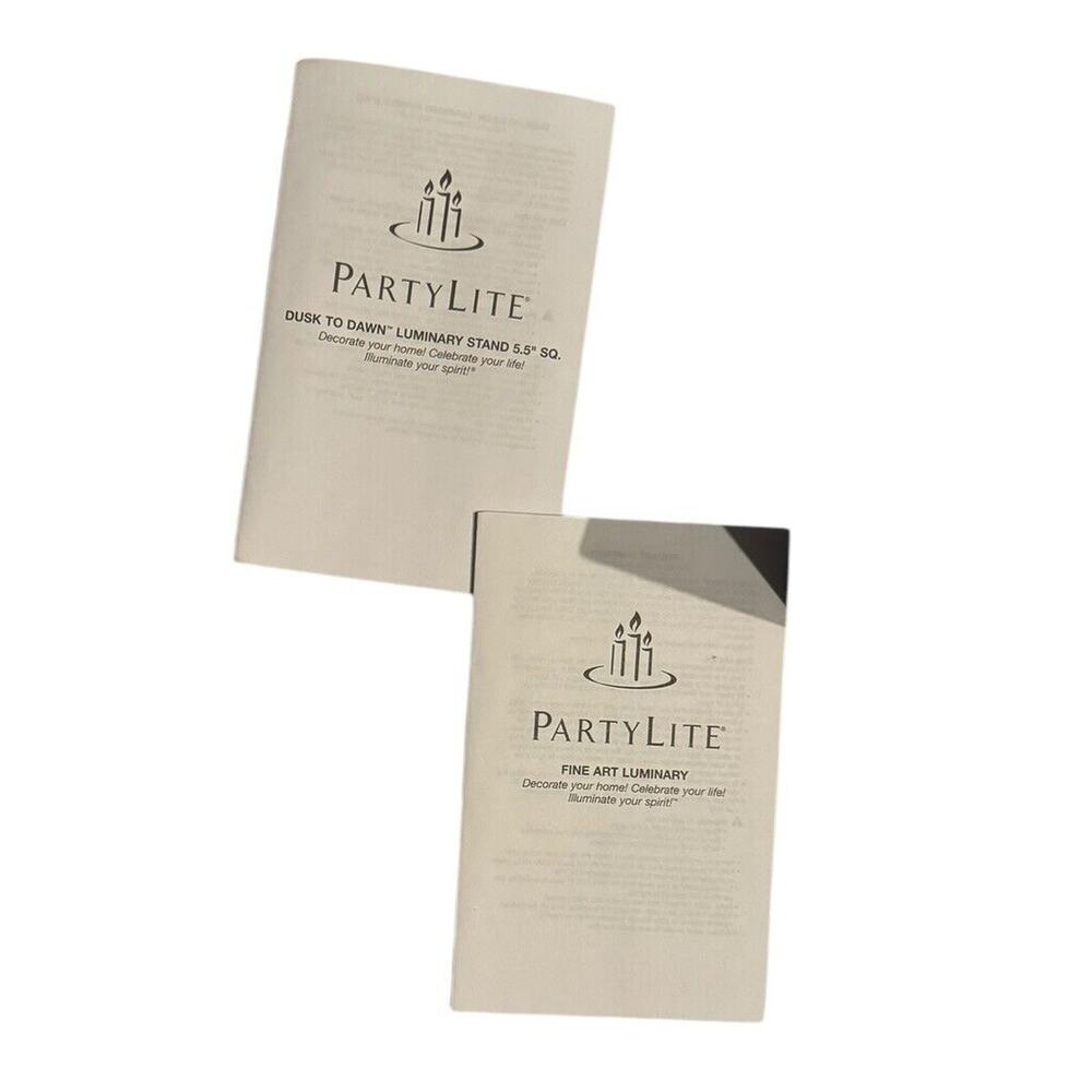 PartyLite P 9379 Dusk To Dawn Luminary Stand Candle Holder Home Decor Holiday‎ - Picture 4 of 9